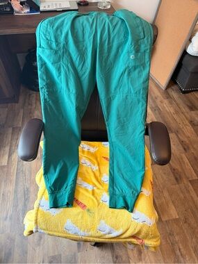 Women's hunter Green scrubs Jogger Sweatpants - Comfortable Everyday Wear